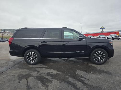 Agate Black Metallic 2025 Ford Expedition Max Platinum