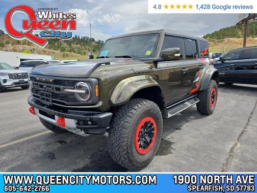 Shelter Green Metallic 2024 Ford Bronco Raptor