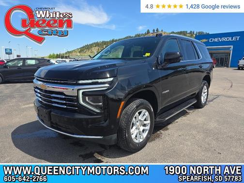 Black 2025 Chevrolet Tahoe LT