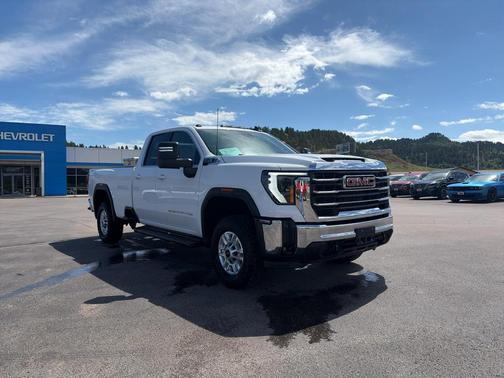 Summit White 2024 GMC Sierra 2500 SLE