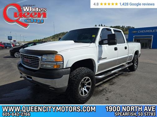 Summit White 2002 GMC Sierra 2500 H/D