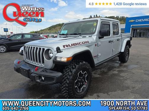 Silver Zynith Clearcoat 2022 Jeep Gladiator Rubicon