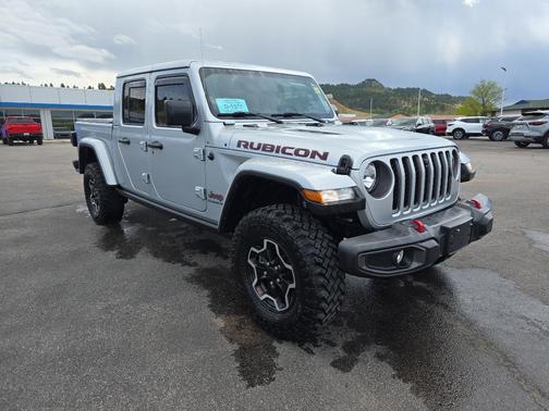 Silver Zynith Clearcoat 2022 Jeep Gladiator Rubicon