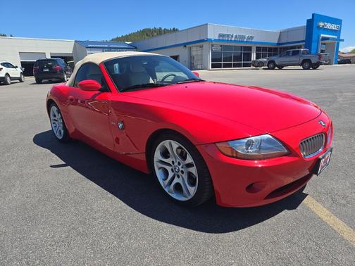 Red 2003 BMW Z4 3.0i Roadster