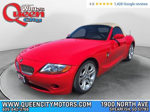 Red 2003 BMW Z4 3.0i Roadster