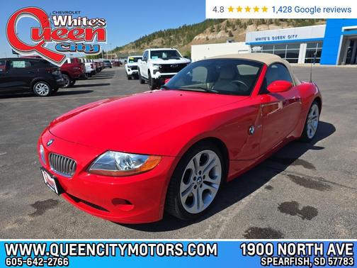 Red 2003 BMW Z4 3.0i Roadster