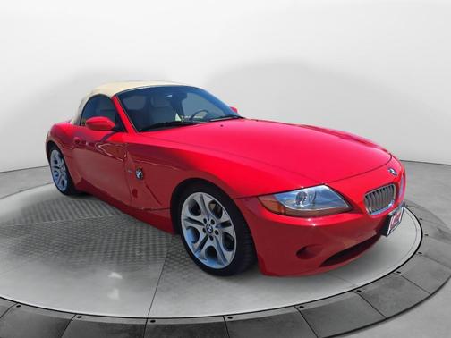 Red 2003 BMW Z4 3.0i Roadster