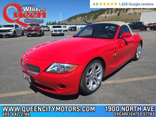 Red 2003 BMW Z4 3.0i Roadster