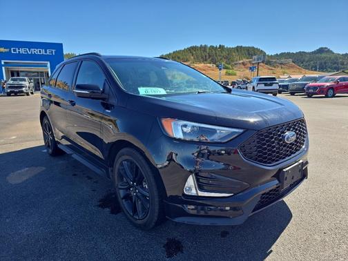 Agate Black 2020 Ford Edge ST