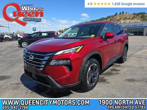 Scarlet Ember Tintcoat 2025 Nissan Rogue SV