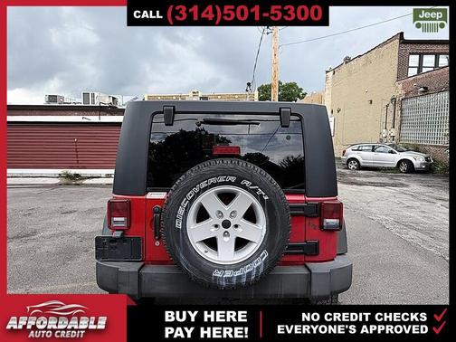 Flame Red 2008 Jeep Wrangler Unlimited X