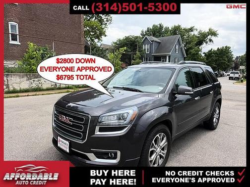 Iridium Metallic 2014 GMC Acadia SLT-1