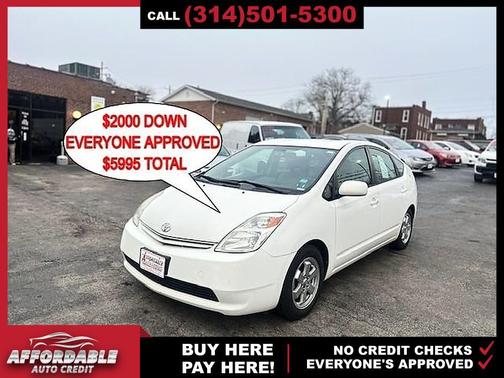 White 2005 Toyota Prius Base