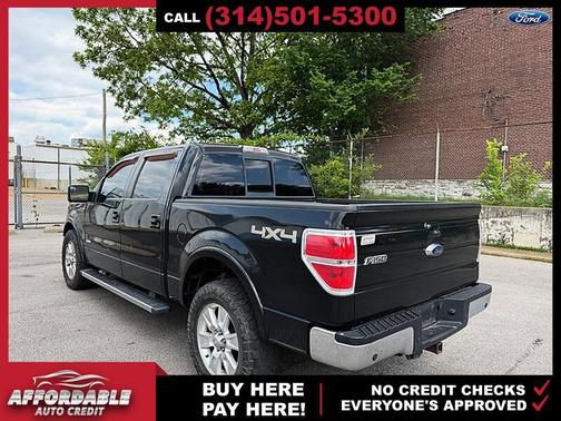 Tuxedo Black Metallic 2012 Ford F-150 Lariat