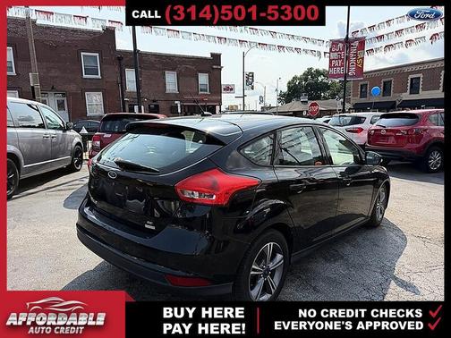 Shadow Black 2016 Ford Focus SE
