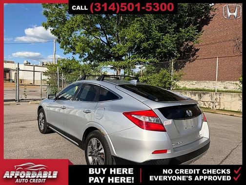 Alabaster Silver Metallic 2013 Honda Crosstour EX-L