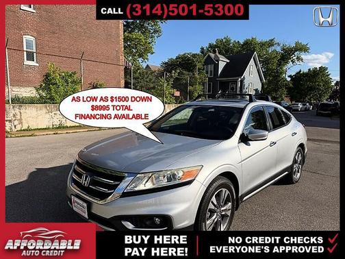 Alabaster Silver Metallic 2013 Honda Crosstour EX-L