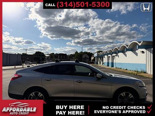 Alabaster Silver Metallic 2013 Honda Crosstour EX-L