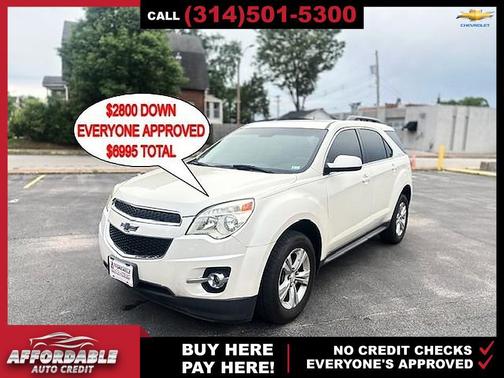 Summit White 2014 Chevrolet Equinox 2LT