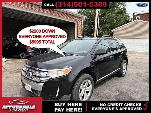 Tuxedo Black Metallic 2011 Ford Edge SEL