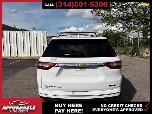 Iridescent Pearl Tricoat 2018 Chevrolet Traverse Premier