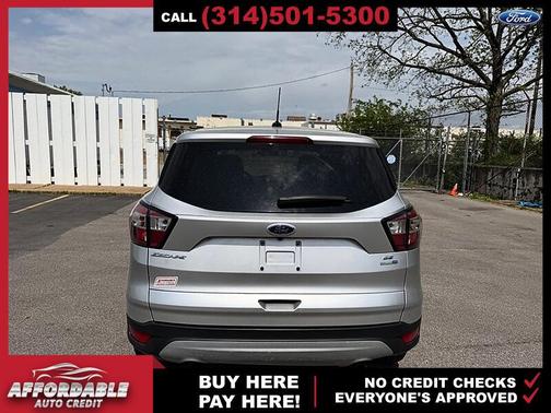 Silver 2017 Ford Escape SE