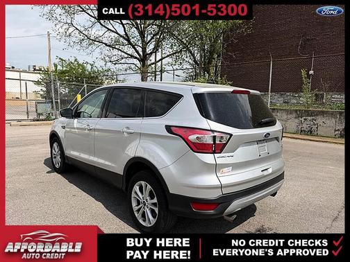 Silver 2017 Ford Escape SE