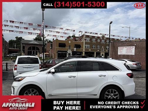 Snow White Pearl 2019 Kia Sorento SX