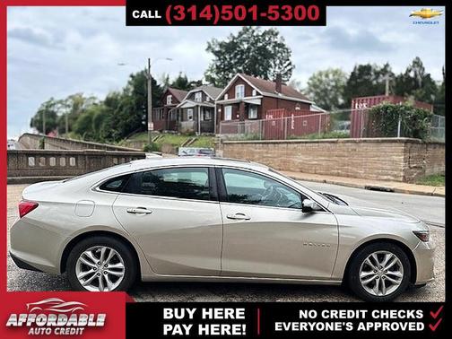 Tan 2016 Chevrolet Malibu 1LT