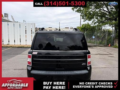 Black 2014 Ford Flex SEL