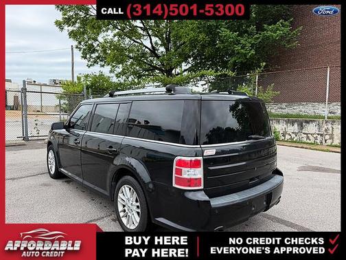 Black 2014 Ford Flex SEL