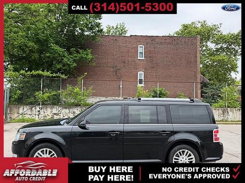 Black 2014 Ford Flex SEL