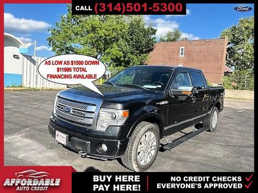 Tuxedo Black Metallic 2014 Ford F-150 Platinum