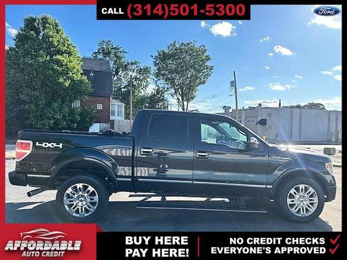 Tuxedo Black Metallic 2014 Ford F-150 Platinum