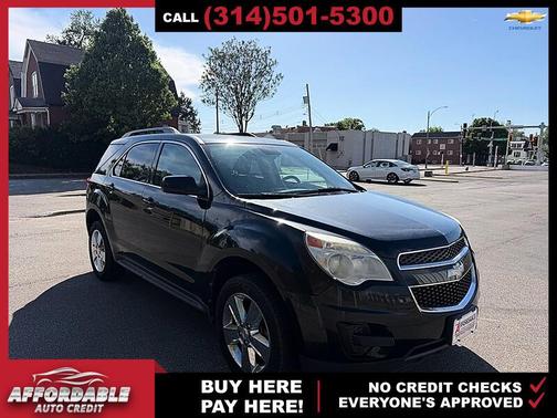 Black 2012 Chevrolet Equinox 1LT
