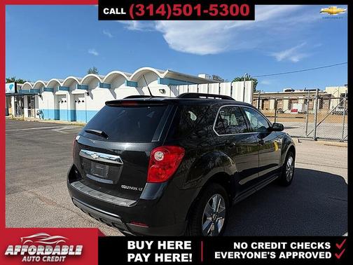 Black 2012 Chevrolet Equinox 1LT