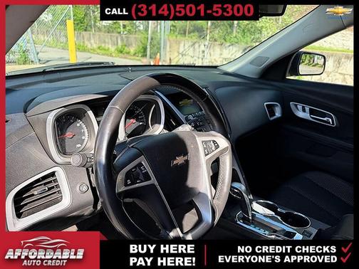 Black 2012 Chevrolet Equinox 1LT