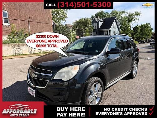 Black 2012 Chevrolet Equinox 1LT