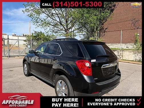 Black 2012 Chevrolet Equinox 1LT