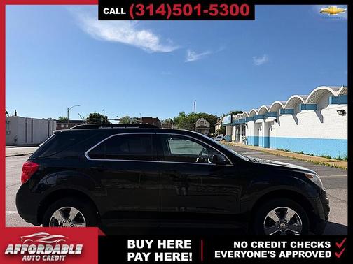 Black 2012 Chevrolet Equinox 1LT