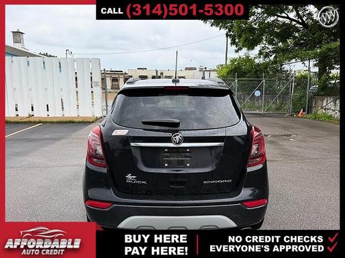 Ebony Twilight Metallic 2018 Buick Encore Preferred