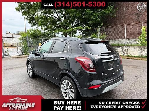 Ebony Twilight Metallic 2018 Buick Encore Preferred