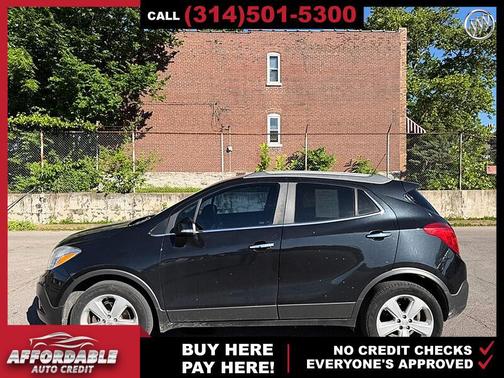 Carbon Black Metallic/Dark Argent Metallic 2016 Buick Encore Convenience