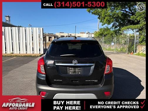 Carbon Black Metallic/Dark Argent Metallic 2016 Buick Encore Convenience