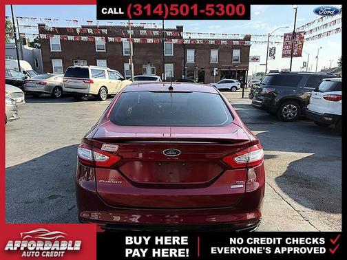 Ruby Red Metallic Tinted Clear Coat 2013 Ford Fusion SE
