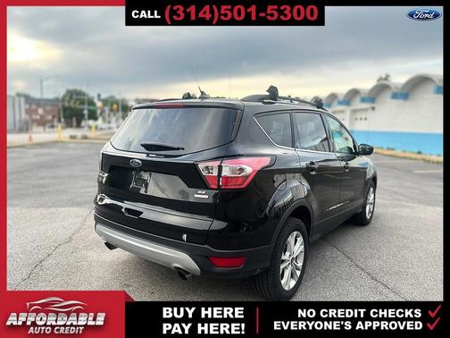 Shadow Black 2018 Ford Escape SE
