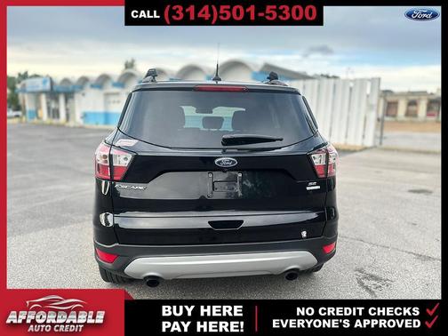 Shadow Black 2018 Ford Escape SE