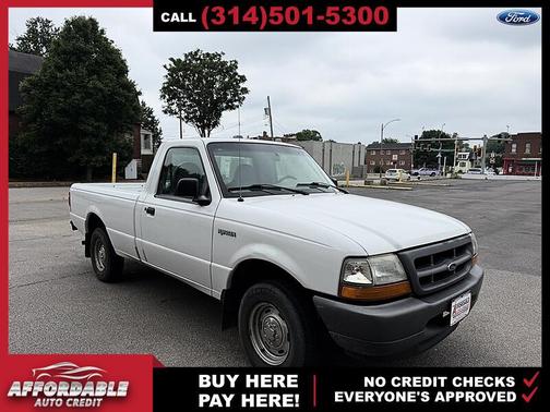Oxford White Clearcoat 1998 Ford Ranger XL
