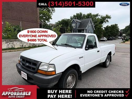 Oxford White Clearcoat 1998 Ford Ranger XL