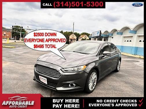 Bronze Fire Metallic Tinted Clearcoat 2015 Ford Fusion SE